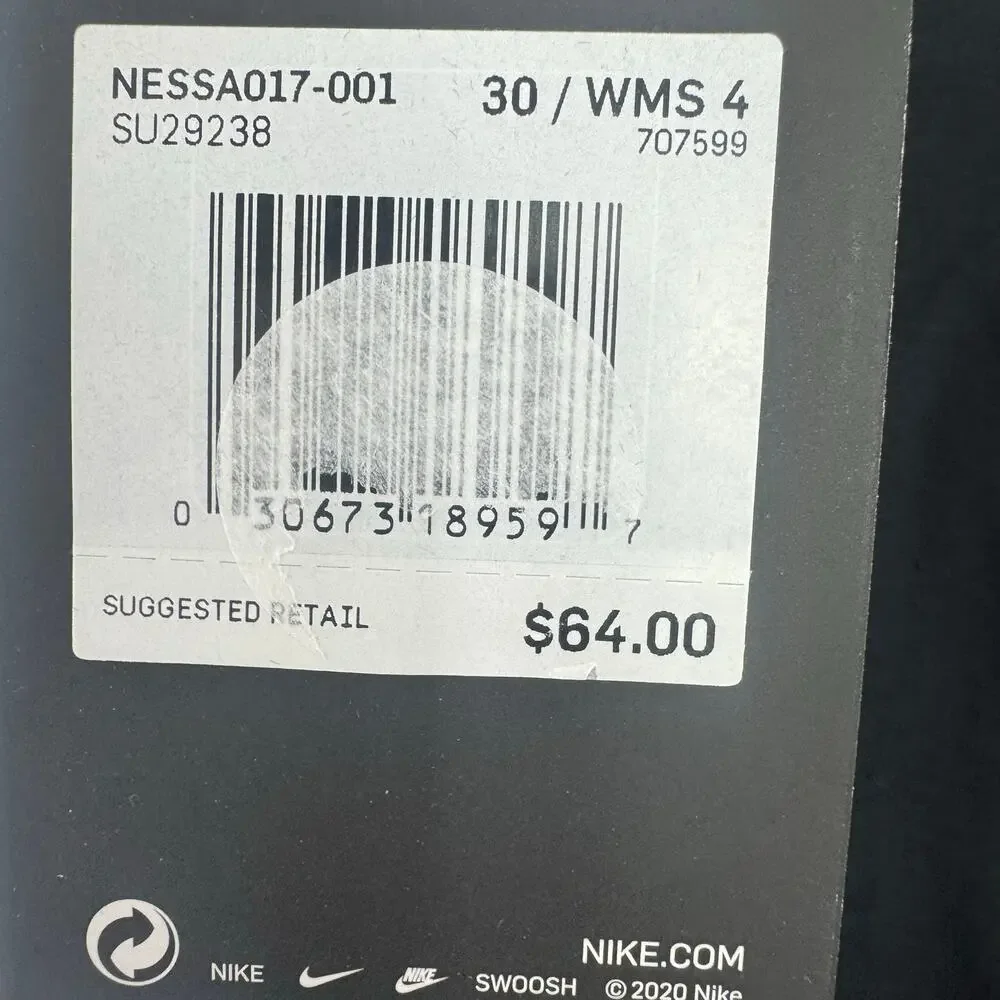 Nike Hydrastrong Racerback Cut-Out One Piece Swimsuit Black Size 4 NWT